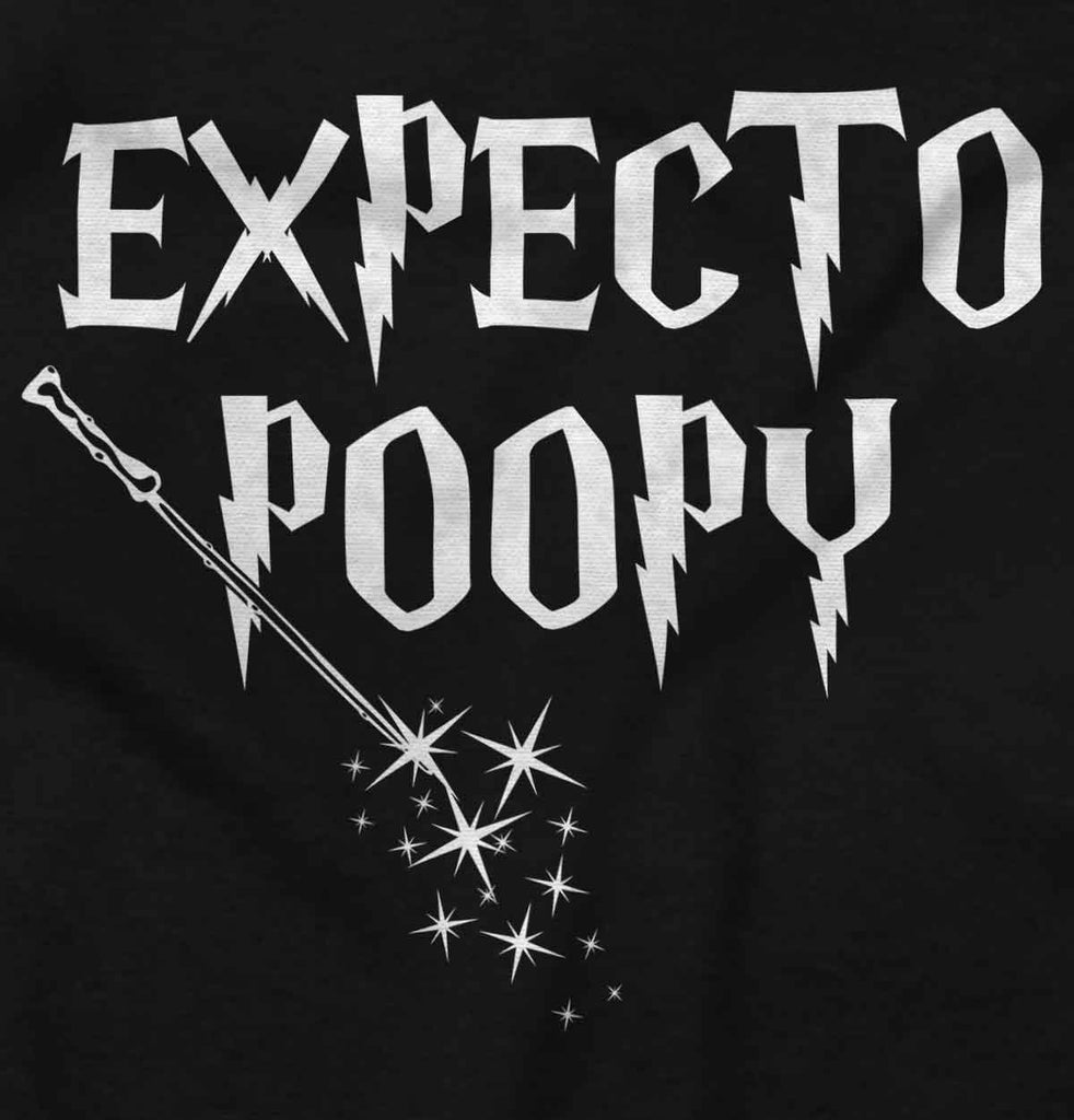 Expecto Poopy Romper Bodysuit-Direct To Garment Print-Brisco Baby