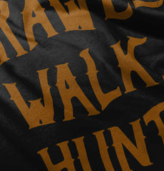 Crawl Walk Hunt Baby Romper Bodysuit-Direct To Garment Print-Brisco Baby