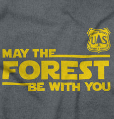 May The Forest Trimmed Colored Velcro Bib-Direct To Garment Print-Brisco Baby