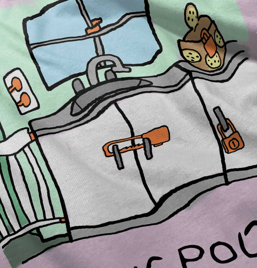 Safety Locks Infant Toddler T Shirt-Direct To Garment Print-Brisco Baby