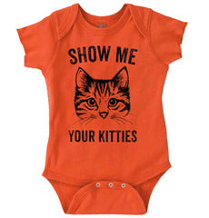 Your Kitties Romper Bodysuit-Direct To Garment Print-Brisco Baby