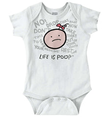Baby Scold Romper Bodysuit-Direct To Garment Print-Brisco Baby