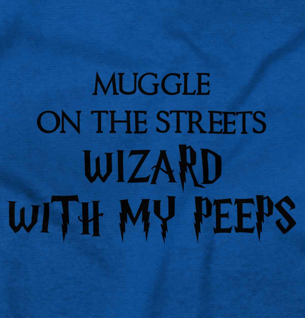 Wizard With My Peeps Romper Bodysuit-Direct To Garment Print-Brisco Baby
