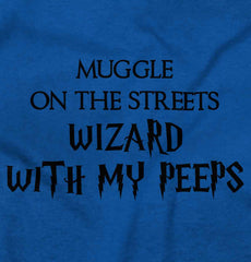 Wizard With My Peeps Romper Bodysuit-Direct To Garment Print-Brisco Baby