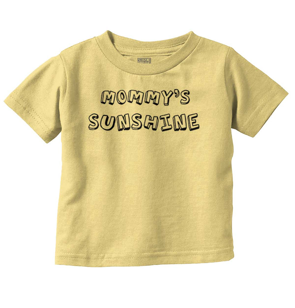 Mommy's Sunshine Infant Toddler T Shirt-Direct To Garment Print-Brisco Baby