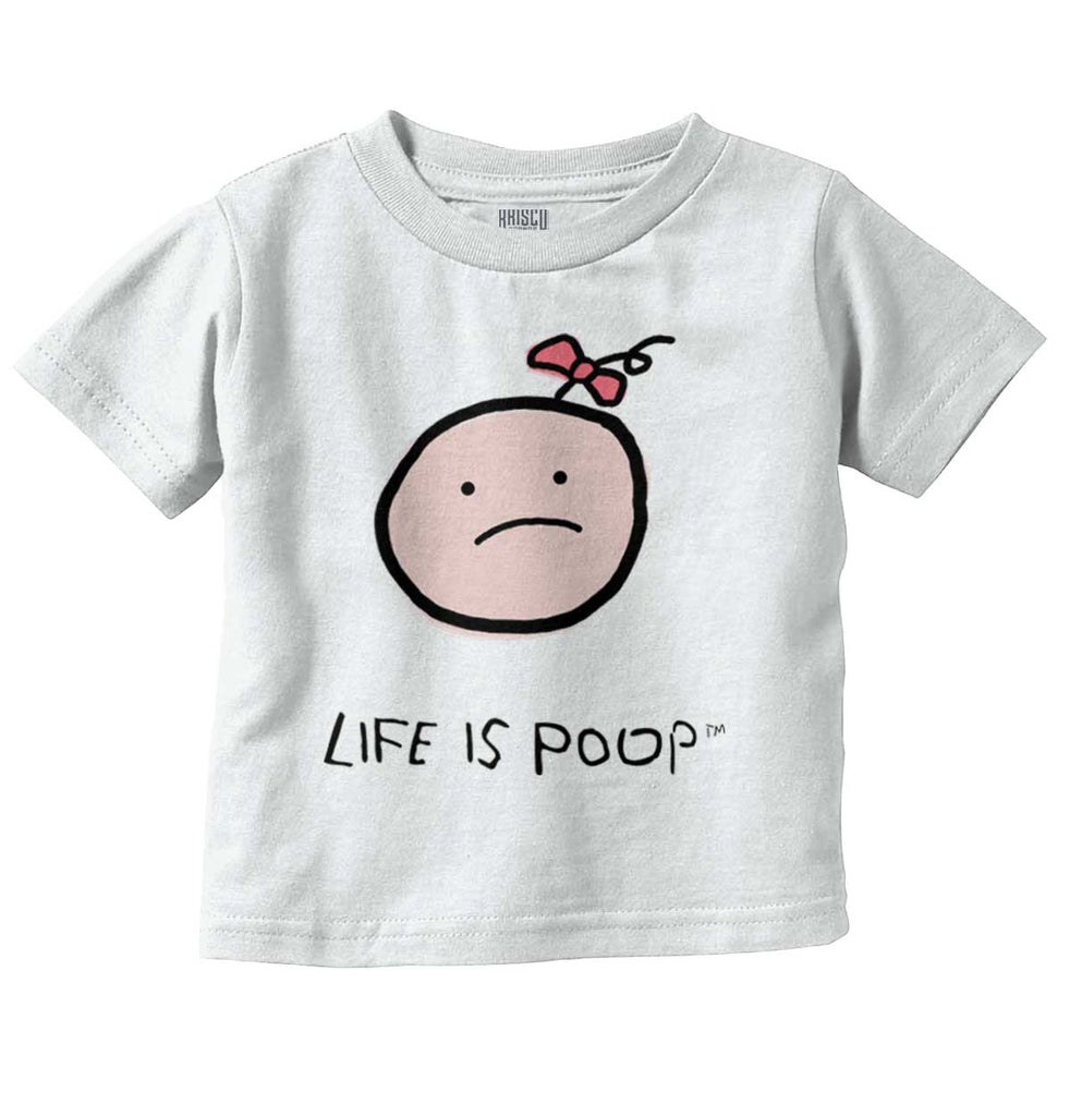 Girl Logo Infant Toddler T Shirt-Direct To Garment Print-Brisco Baby