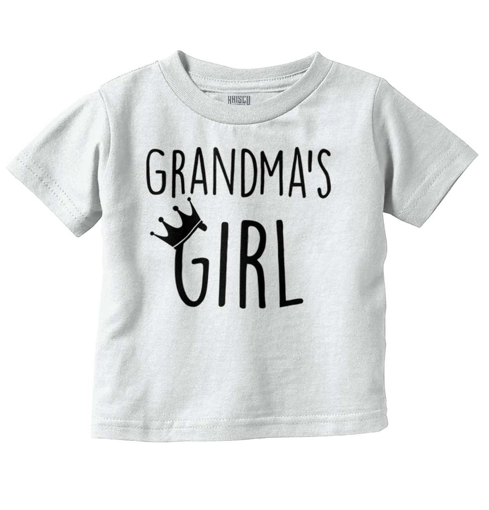 Grandma's Girl Infant Toddler T Shirt-Direct To Garment Print-Brisco Baby