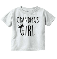 Grandma's Girl Infant Toddler T Shirt-Direct To Garment Print-Brisco Baby