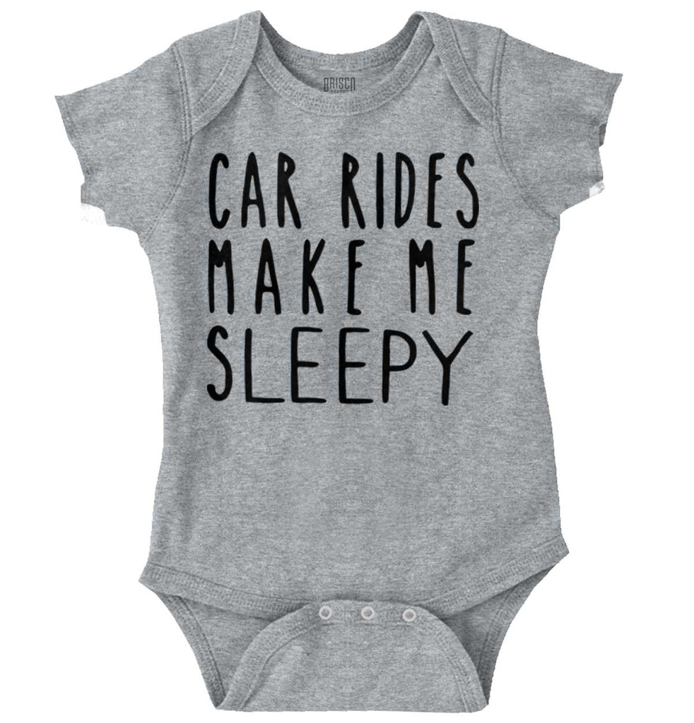 Car Rides Romper Bodysuit-Direct To Garment Print-Brisco Baby