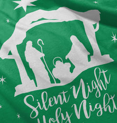 Silent Night Romper Bodysuit-Direct To Garment Print-Brisco Baby