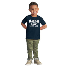 Adorable Looks Like Infant Toddler T Shirt-Direct To Garment Print-Brisco Baby