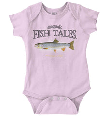 Coastal Cutthroat Trout Romper Bodysuit-Direct To Garment Print-Brisco Baby