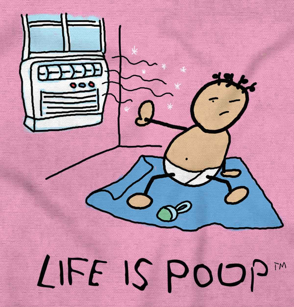 Cold Air Infant Toddler T Shirt-Direct To Garment Print-Brisco Baby