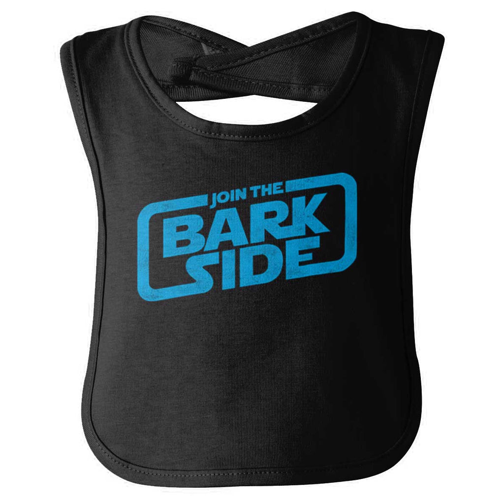 Bark Side Infant Baby Bib-Direct To Garment Print-Brisco Baby