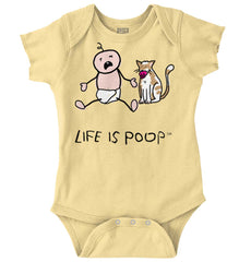Cat Pacifier Romper Bodysuit-Direct To Garment Print-Brisco Baby