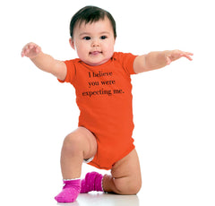 Expecting Me Romper Bodysuit-Direct To Garment Print-Brisco Baby