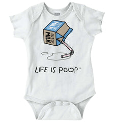 Out of Milk Romper Bodysuit-Direct To Garment Print-Brisco Baby