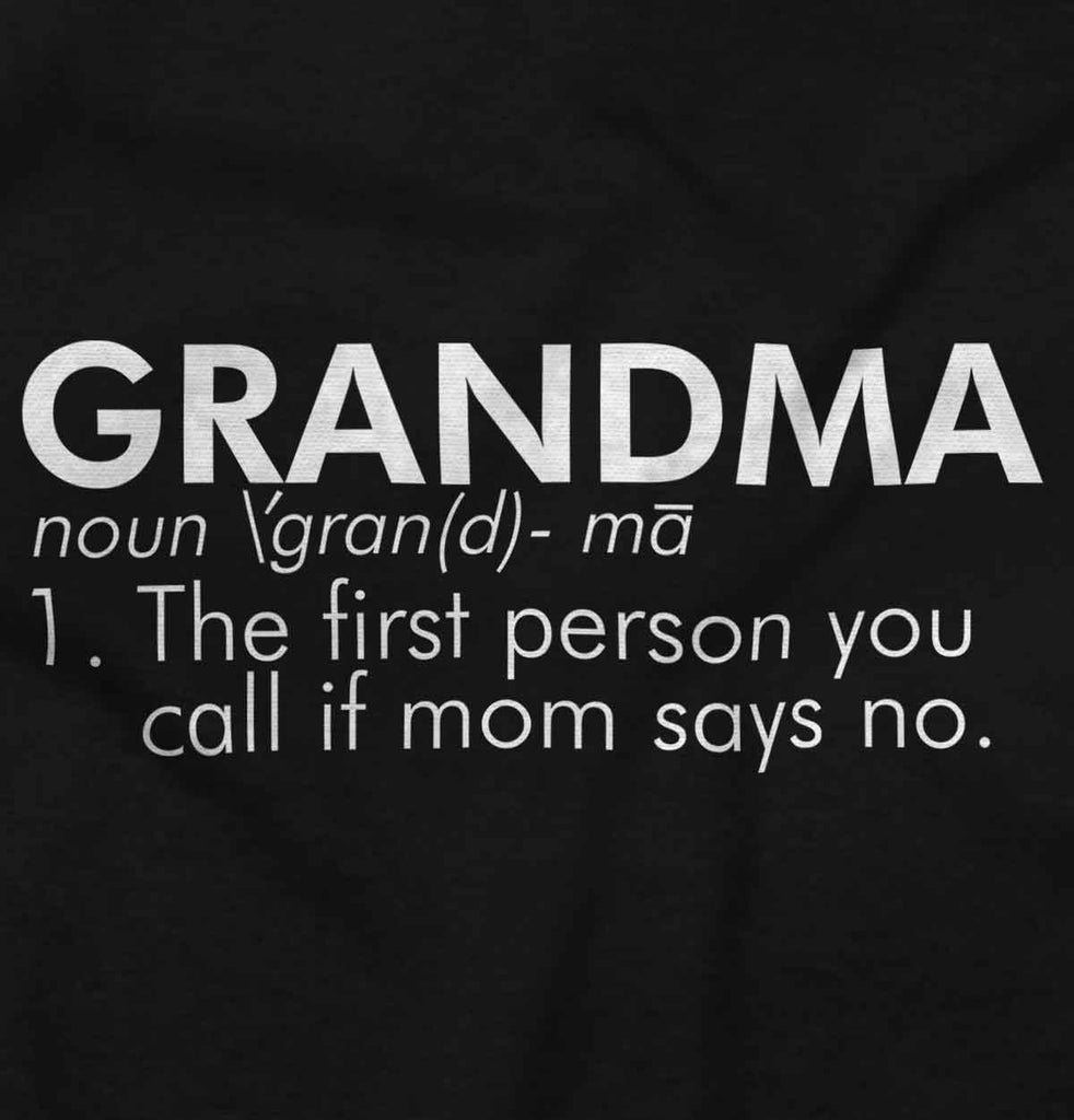 Grandma Defined Infant Baby Bib-Direct To Garment Print-Brisco Baby