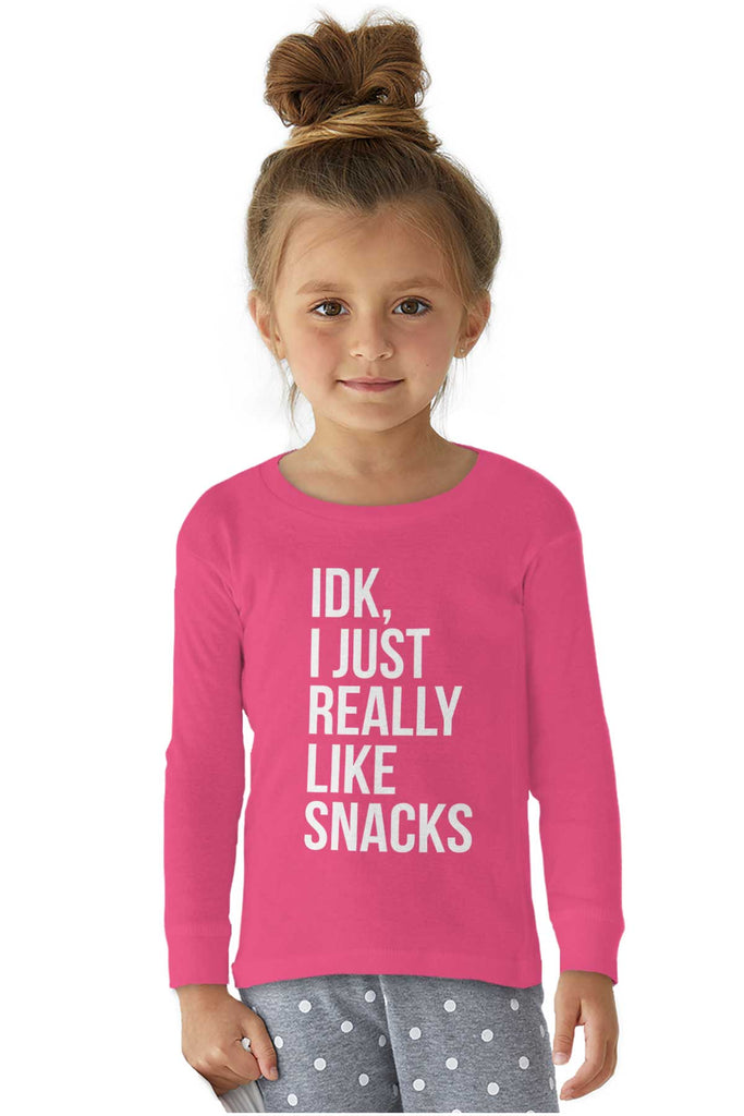 Really Like Snacks Solid Baby Pajama Top-Direct To Garment Print-Brisco Baby