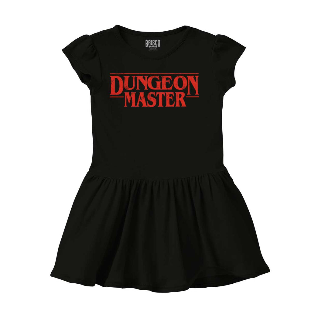 Dungeon Masters TV Show Nerd Solid Baby Infant Dress-Direct To Garment Print-Brisco Baby