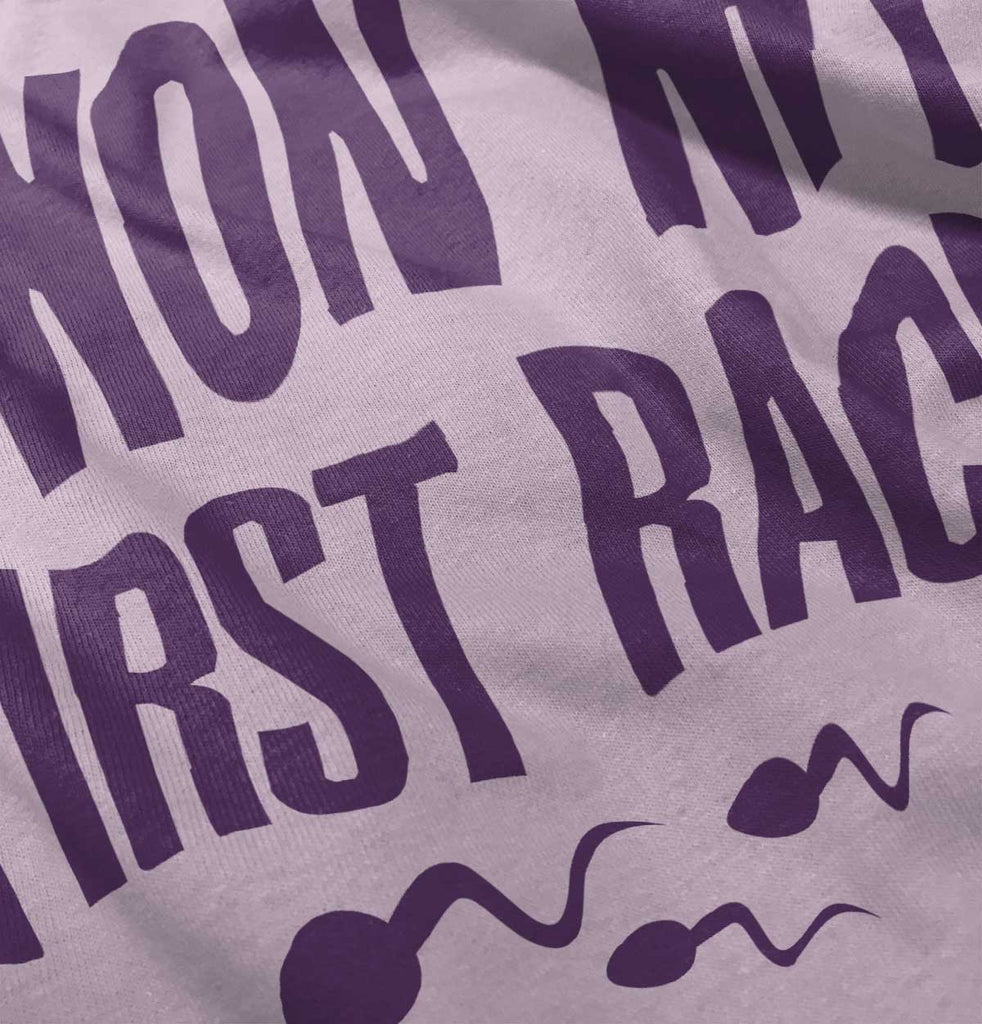 Won The Race Romper Bodysuit-Direct To Garment Print-Brisco Baby