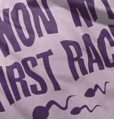 Won The Race Romper Bodysuit-Direct To Garment Print-Brisco Baby