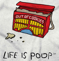 Out of Cookies Infant Toddler T Shirt-Direct To Garment Print-Brisco Baby