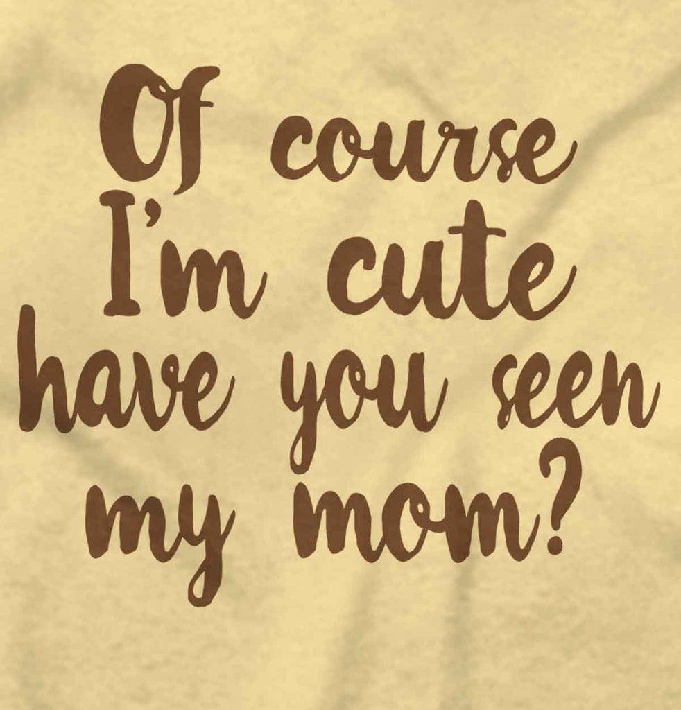 Cute Mom Romper Bodysuit-Direct To Garment Print-Brisco Baby