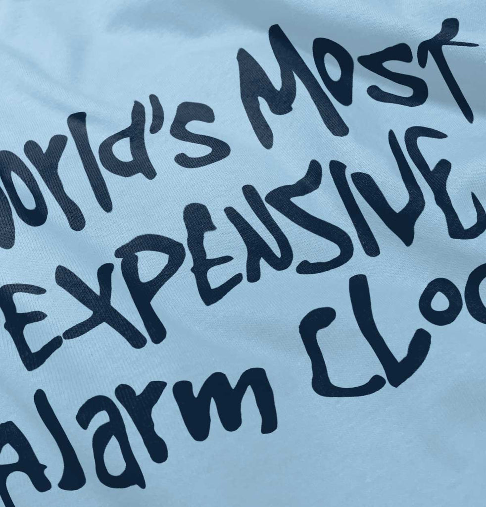 Alarm Clock Infant Toddler T Shirt-Direct To Garment Print-Brisco Baby