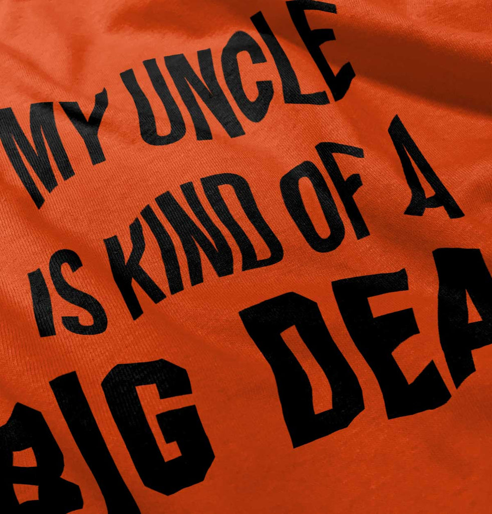 My Uncle Big Deal Romper Bodysuit-Direct To Garment Print-Brisco Baby