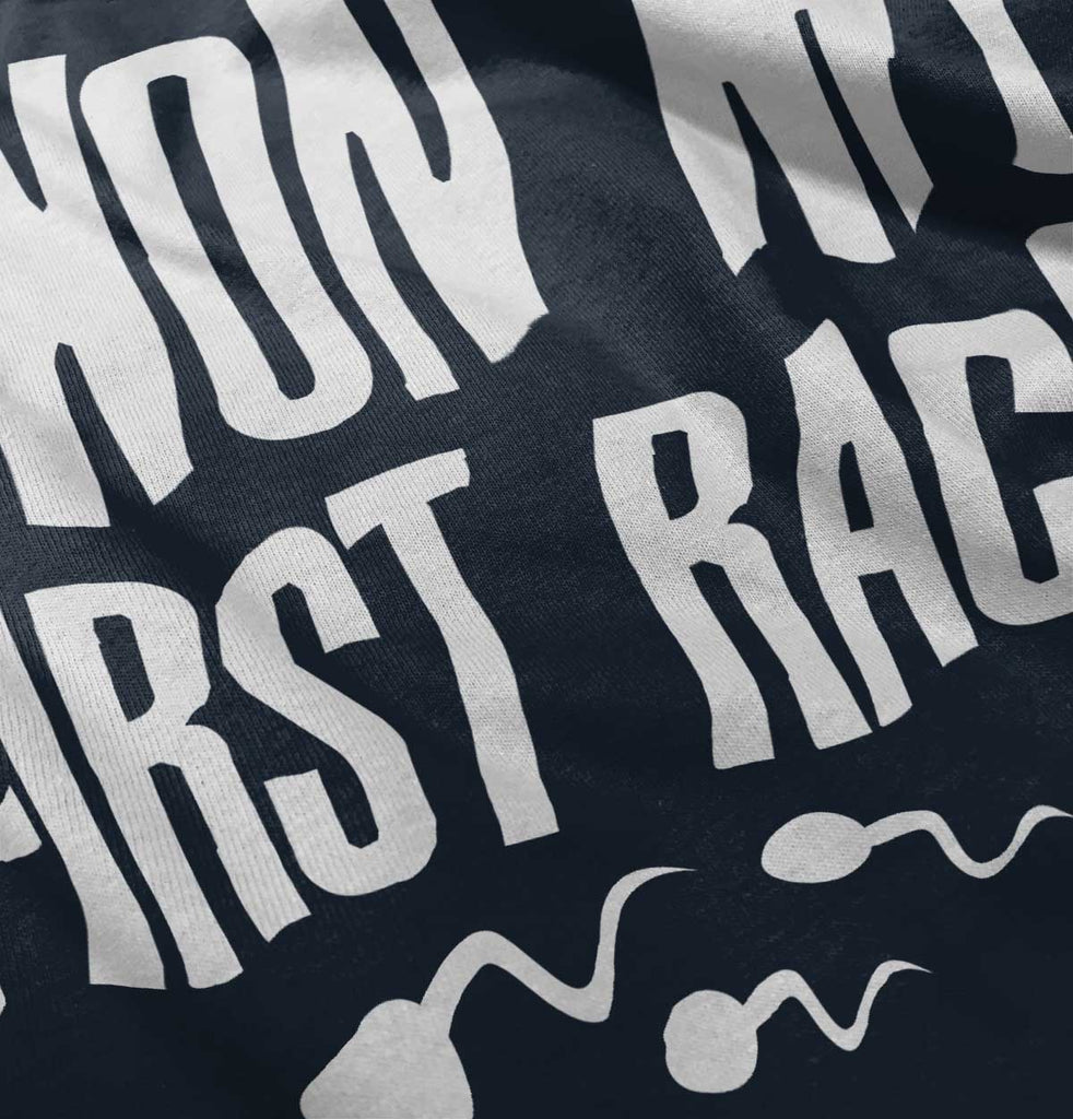 Won The Race Ringer Romper Bodysuit-Direct To Garment Print-Brisco Baby