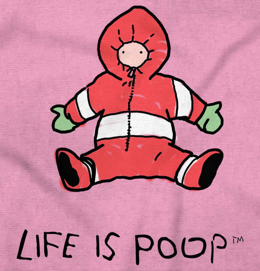 Winter Jacket Infant Toddler T Shirt-Direct To Garment Print-Brisco Baby