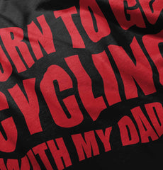 Cycling With Daddy Baby Polka Dot Skirt Dress-Direct To Garment Print-Brisco Baby