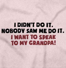 I Didn't Do It Toddler Ruffled Trim T-Shirt-Direct To Garment Print-Brisco Baby