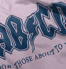 AB CD Romper Bodysuit-Direct To Garment Print-Brisco Baby