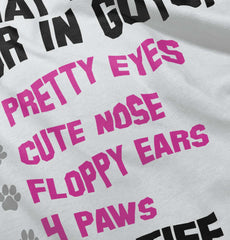 Mastiff Checklist Romper Bodysuit-Direct To Garment Print-Brisco Baby