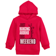 Hanging Around Toddler Pullover Hoodie-Direct To Garment Print-Brisco Baby