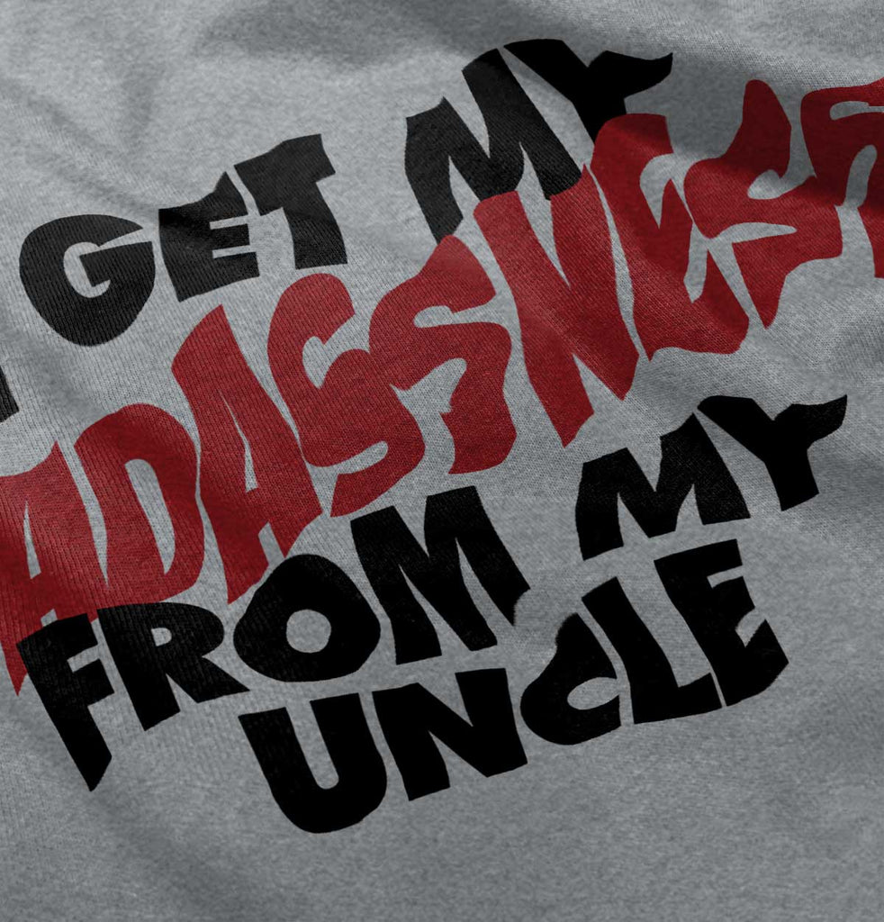 Badass Uncle Infant Toddler T Shirt-Direct To Garment Print-Brisco Baby