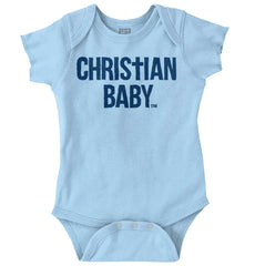 Christian Baby Romper Bodysuit-Direct To Garment Print-Brisco Baby
