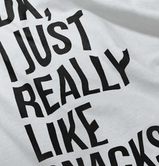 Really Like Snacks Romper Bodysuit-Direct To Garment Print-Brisco Baby