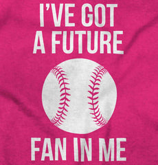 I've Got A Future Fan In Me Maternity T-Shirt-Direct To Garment Print-Brisco Baby