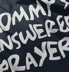 Mommy's Answered Prayer Romper Bodysuit-Direct To Garment Print-Brisco Baby