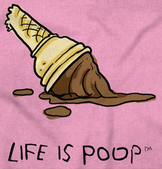 Dropped Cone Infant Toddler T Shirt-Direct To Garment Print-Brisco Baby