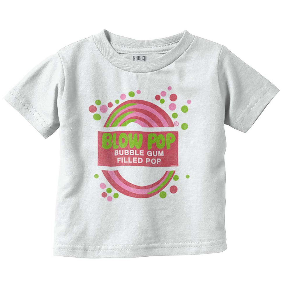 Bright Blow Pop Infant Toddler T Shirt-Direct To Garment Print-Brisco Baby