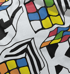 Geek Cube Romper Bodysuit-Direct To Garment Print-Brisco Baby