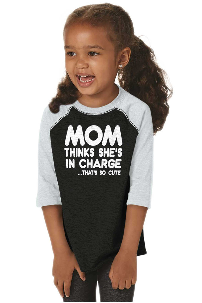 In Charge Toddler Baseball-Direct To Garment Print-Brisco Baby