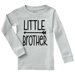 Little Brother Solid Baby Pajama Top-Direct To Garment Print-Brisco Baby