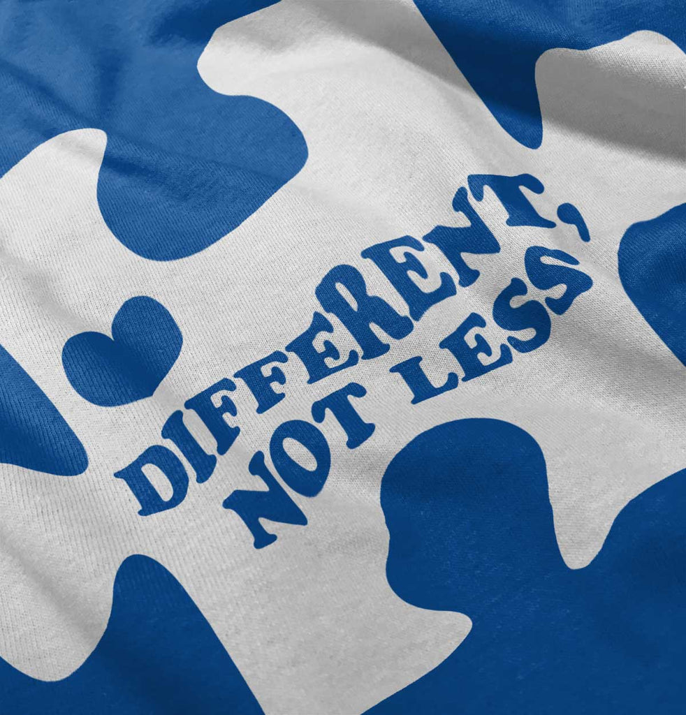 Different Not Less Infant Toddler T Shirt-Direct To Garment Print-Brisco Baby