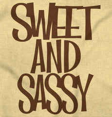 Sweet and Sassy Romper Bodysuit-Direct To Garment Print-Brisco Baby