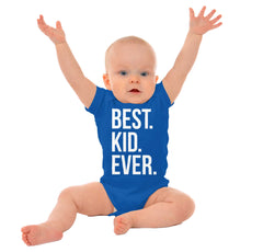 Best Kid Ever Romper Bodysuit-Direct To Garment Print-Brisco Baby